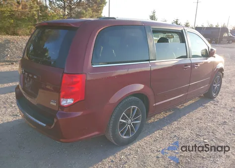2017 Dodge Grand Caravan Sxt из США, поврежденный, VIN 2C4RDGCG7HR604711